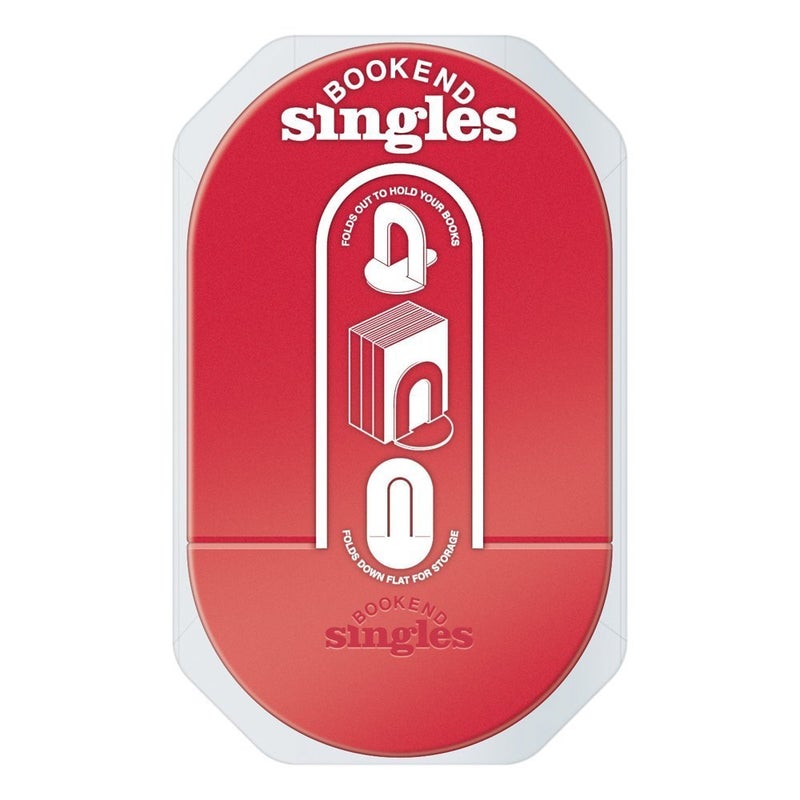 IF The Pop-Up Book End, Single Bookend, Contemporary Colours - Red - Image 3